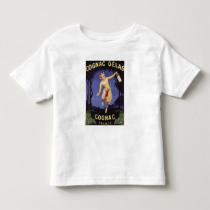 T-shirt Pour Les Tous Petits FranceCognac Gelas PosterFrance promotionnel