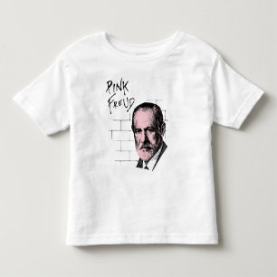 T-shirt Pour Les Tous Petits Freud rose Sigmund Freud