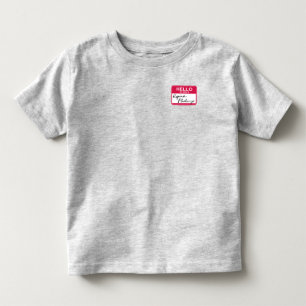 T-shirt Pour Les Tous Petits FRIENDS™ Bonjour, je m'appelle Régina Phalange