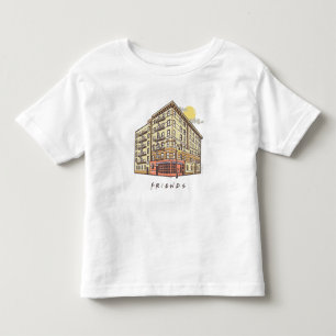 T-shirt Pour Les Tous Petits FRIENDS™   L'immeuble de l'appartement de Monica