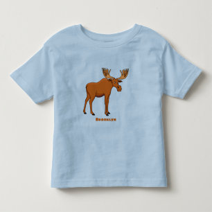 T-shirt Pour Les Tous Petits Funny moose