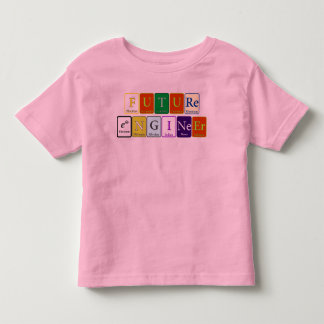 T-shirt Pour Les Tous Petits Future pièce en t d'enfant en bas âge d'ingénieur