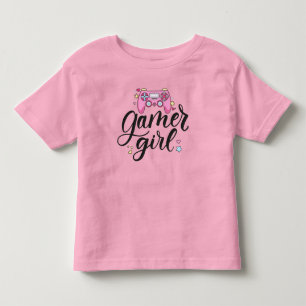 T-shirt Pour Les Tous Petits Gamer fille