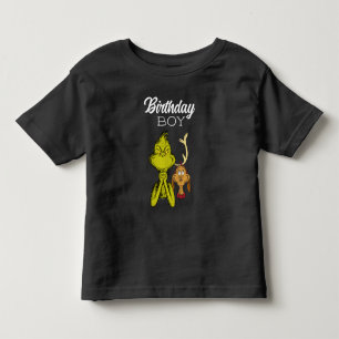T-shirt Pour Les Tous Petits Garçon d'anniversaire Grinch Tableau