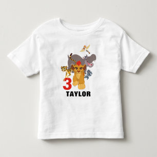 T-shirt Pour Les Tous Petits Garde de Lion  Anniversaire