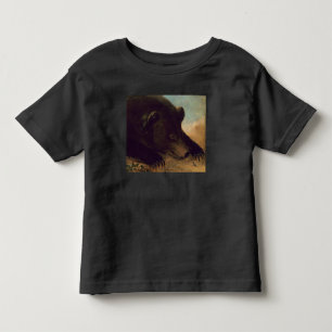 T-shirt Pour Les Tous Petits George Catlin - Ours et souris grizzly