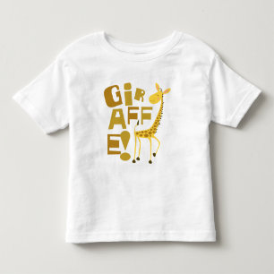T-shirt Pour Les Tous Petits Girafe !