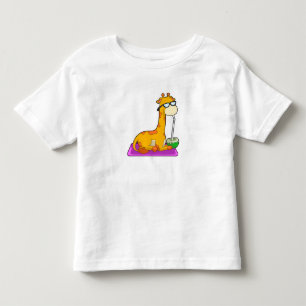 T-shirt Pour Les Tous Petits Giraffe à la noix de coco