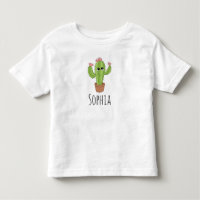 Girls Cute Kawaii Cactus Plante et nom