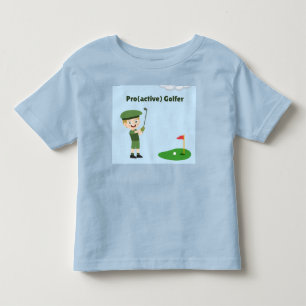 T-shirt Pour Les Tous Petits Golfeur Pro(actif)