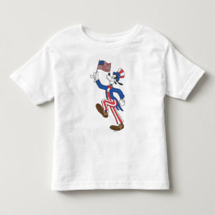 T-shirt Pour Les Tous Petits Goofy Patriotique