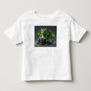 T-shirt Pour Les Tous Petits Goofy Welsh Dragon Dragon Thé
