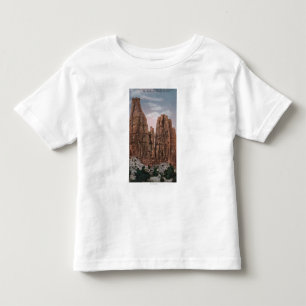 T-shirt Pour Les Tous Petits Grand Junction, Co - vue de monument national de