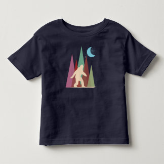 T-shirt Pour Les Tous Petits grand pied abstrait