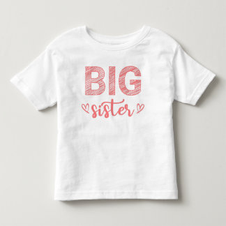T-shirt Pour Les Tous Petits Grande soeur