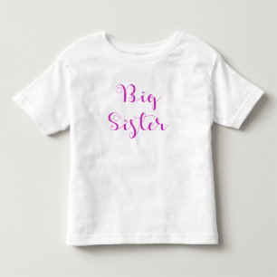 T-shirt Pour Les Tous Petits Grande Soeur Chemise