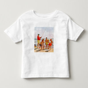 T-shirt Pour Les Tous Petits Grands petits poissons de Polonais par Richard