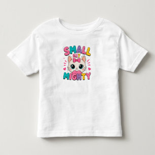 T-shirt Pour Les Tous Petits 🐱 Graphisme de chaton mignon avec un nœud papillo