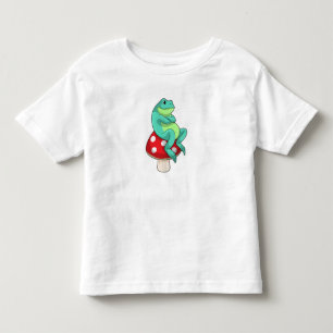 T-shirt Pour Les Tous Petits Grenouille au champignon
