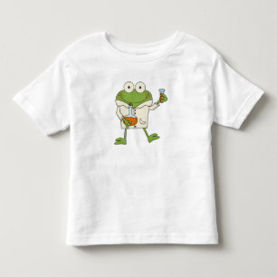T-shirt Pour Les Tous Petits Grenouille de laboratoire