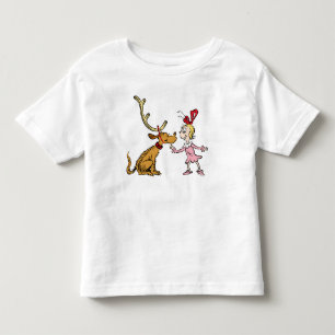 T-shirt Pour Les Tous Petits Grille   Max & Cindy Lou Qui