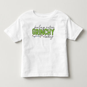T-shirt Pour Les Tous Petits Grille   Sentiment de grinchy supplémentaire aujou