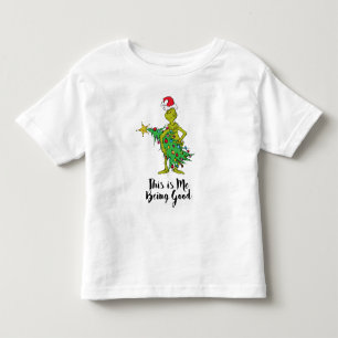T-shirt Pour Les Tous Petits Grinch Classique Méchant