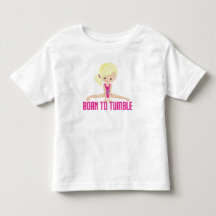 T-shirt Pour Les Tous Petits Gymnaste-Blonde