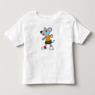 T-shirt Pour Les Tous Petits Handball de souris