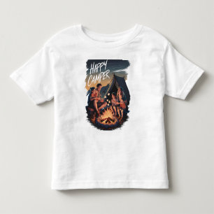 T-shirt Pour Les Tous Petits Happy Camper
