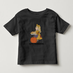T-shirt Pour Les Tous Petits Happy Thanksgiving