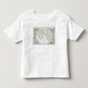 T-shirt Pour Les Tous Petits Hémisphère oriental, d'une série d'unité centr