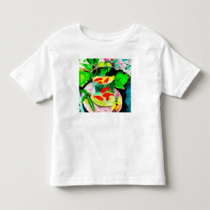 T-shirt Pour Les Tous Petits Henri Matisse, Le poisson rouge, dessin numérique