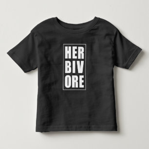T-shirt Pour Les Tous Petits Herbivore   mangeur Plante