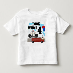 T-shirt Pour Les Tous Petits Héros de tous les jours 4e anniversaire