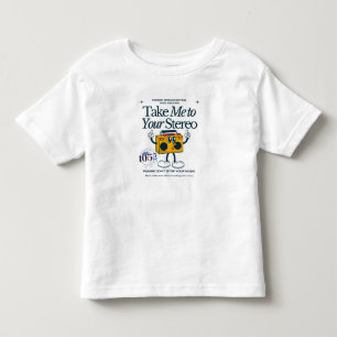 T-shirt Pour Les Tous Petits Hits 105.5 toddler top