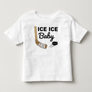 T-shirt Pour Les Tous Petits Hockey sur glace pour bébé sur glace
