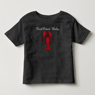 T-shirt Pour Les Tous Petits Homard la Nouvelle-Écosse Canada de bébé de Cô