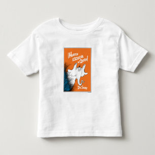T-shirt Pour Les Tous Petits Horton Entend Les Qui Couverture De Livre Espagnol