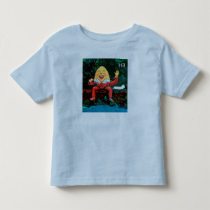 T-SHIRT POUR LES TOUS PETITS HUMPTY DUMPTY COLORE TODDLER/ENFANT/ENFANTS