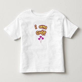 T-shirt Pour Les Tous Petits I am cute