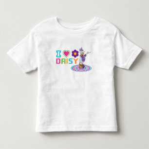 T-shirt Pour Les Tous Petits I Heart Daisy Duck