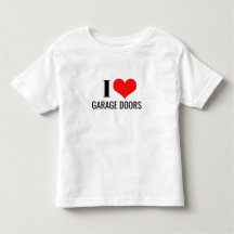 I Love Garage Doors Red Heart Funny Christmas Gift