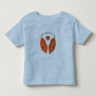 T-shirt Pour Les Tous Petits I Yam Sweet Cute Sweet Potato