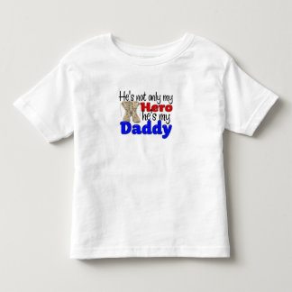 T-shirt Pour Les Tous Petits Il est mon héros et mon papa