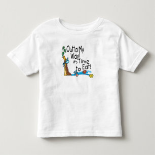 T-shirt Pour Les Tous Petits Il est temps de manger 2