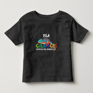 T-shirt Pour Les Tous Petits Îles Galapagos Equateur Animaux exotiques
