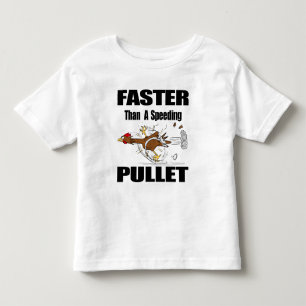 T-shirt Pour Les Tous Petits Illustration amusante de poulet cool