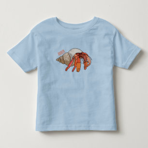 T-shirt Pour Les Tous Petits Illustration de crabe ermite