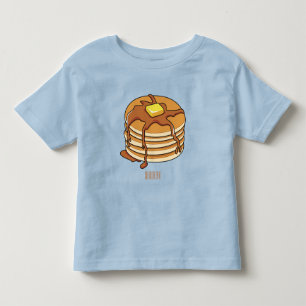 T-shirt Pour Les Tous Petits Illustration de dessin animé de Pancake